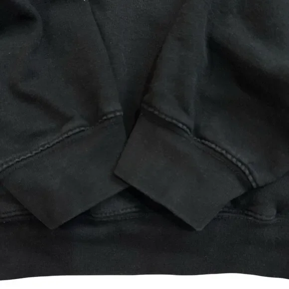 Meshuggah Immutable Black Full Zip Hoodie Big Logos Band Merch Men's Size L